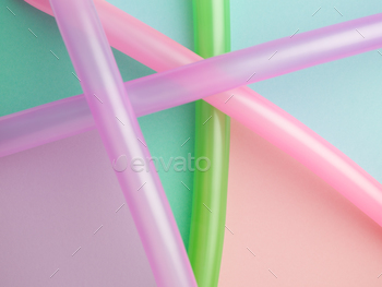  shapes of colour paper