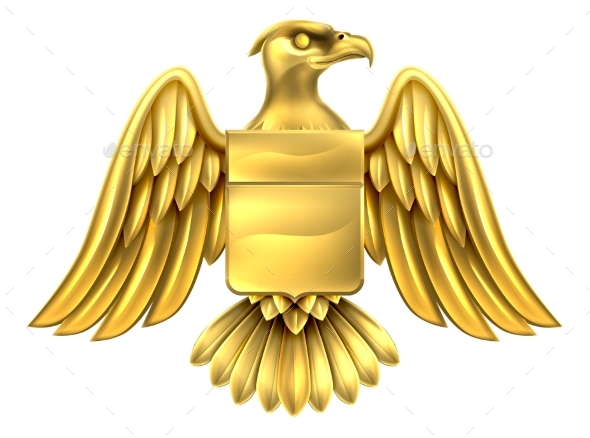 Gold Eagle Design