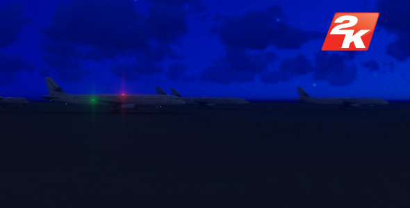 Airplane at Airport alt