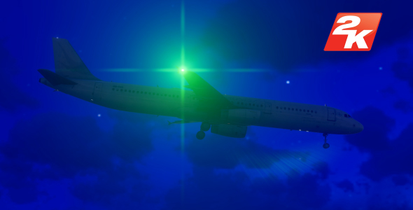 Airplane at Airport alt