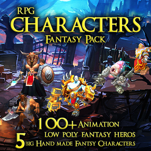 RPG Characters Fantasy Pack