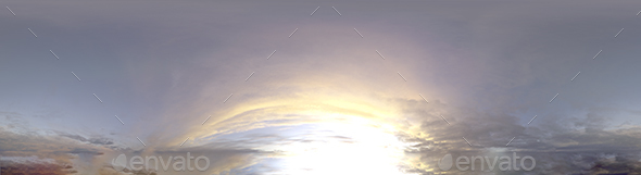 Skydome HDRI - Sunset Clouds