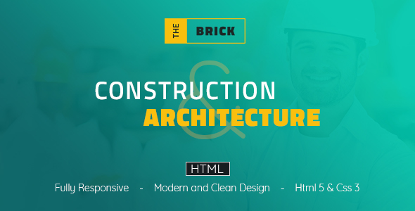 The Brick Architechture & Construction - HTML Template