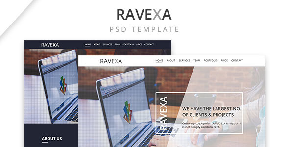 Ravexa | Business Landing Page