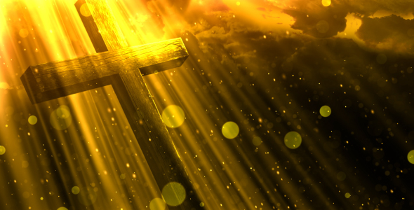 Worship Background - Divine Cross
