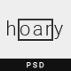 Hoary - Minimal Blog PSD Template - ThemeForest Item for Sale