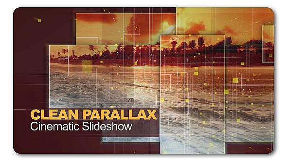 Clean Parallax Cinematic Slideshow alt