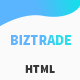 BizTrade - Business & Finance HTML5 Template - ThemeForest Item for Sale