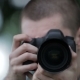 Young Man Taking Pictures  Professional Digital Slr Camera - VideoHive Item for Sale