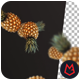 Pineapple Falling 4K - VideoHive Item for Sale