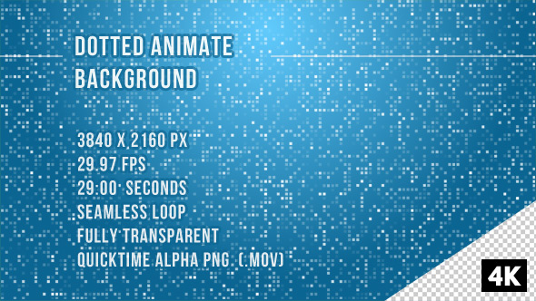 Dotted Animate overlay Background
