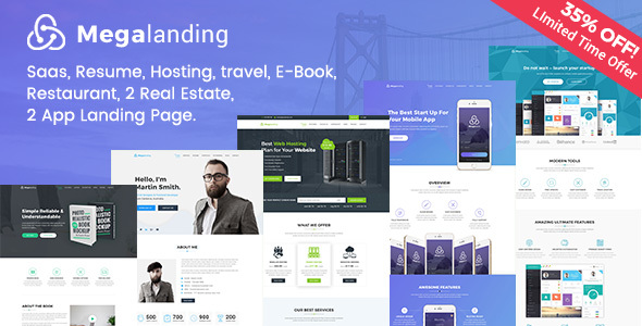 Megalanding -  Multipurpose Landing Page