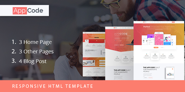 AppCode - Responsive Mobile App Website Template