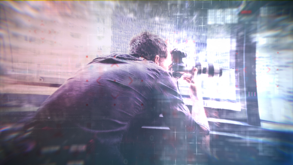 Digital Glitch Slides