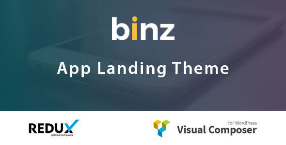 Binz App Landing Theme