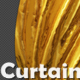 Gold Fabric Curtain Opening - VideoHive Item for Sale