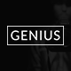 Genius | One Page Creative Portfolio HTML5 Template - ThemeForest Item for Sale