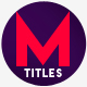 Modern Minimal Titles - VideoHive Item for Sale