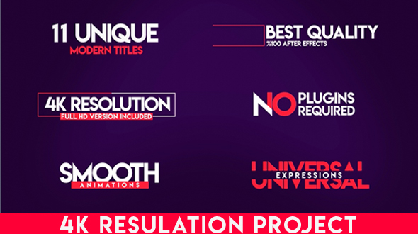 Modern Minimal Titles alt