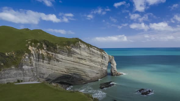 Beautiful coast of New Zealand