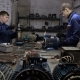 Two Workers Repair the Electric Motors. Repair of Industrial Electric Motor. - VideoHive Item for Sale