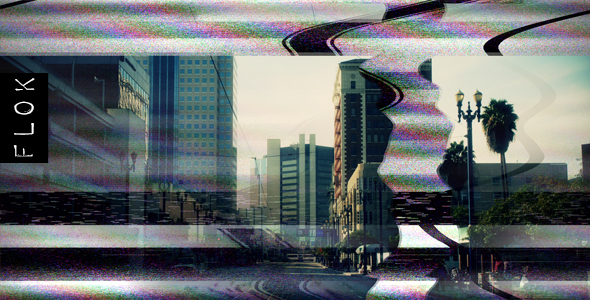 Glitch TV Transition alt