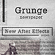 Grunge Newspaper Slideshow - VideoHive Item for Sale