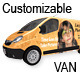 Customizable Van Mockup - GraphicRiver Item for Sale