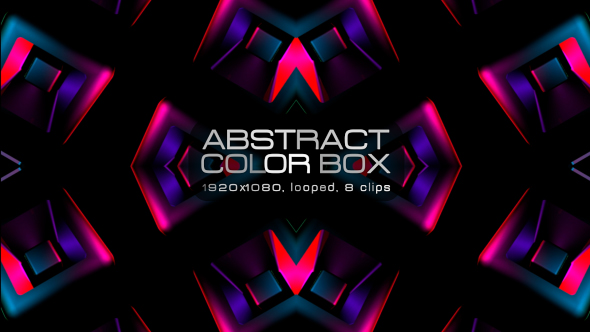 Abstract Color Box VJ Pack