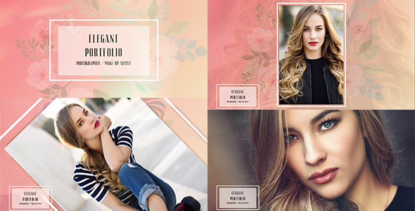 Elegant Portfolio For Photographer & Make-up Artist