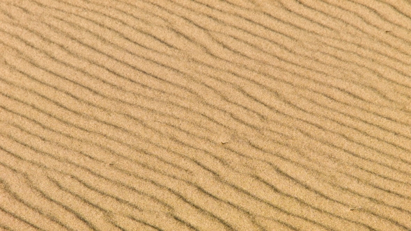 Sandstorm in Desert,