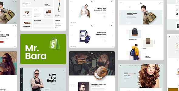 Mr.Bara – Responsive Ecommerce Shopify Template