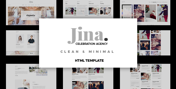 Jina - Celebration Organizing Agency HTML5 Template