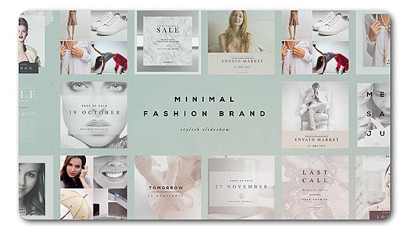 Fashion Brand Minimal Slideshow