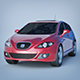 Vray Ready Leon Car - 3DOcean Item for Sale