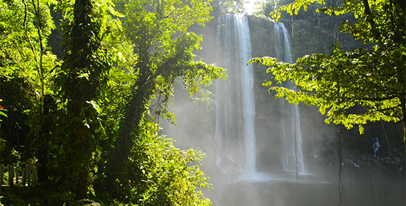 Waterfall Chiapas Mexico Misol Ha