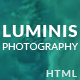 Luminis - Minimal Photography Portfolio Template - ThemeForest Item for Sale