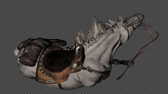 A Horse With A Saddle Die And Dwon Out 4 IN 1 alt