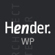 Hender - Architecture and Interior Design Agency WordPress Theme - ThemeForest Item for Sale