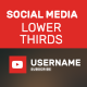 Social Lower Thirds - VideoHive Item for Sale