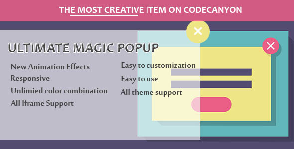 Visual Composer - Ultimate Magic Popup