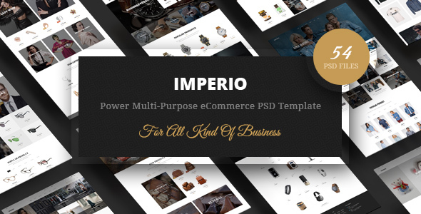 Imperio - Power Multi-Purpose eCommerce PSD Template