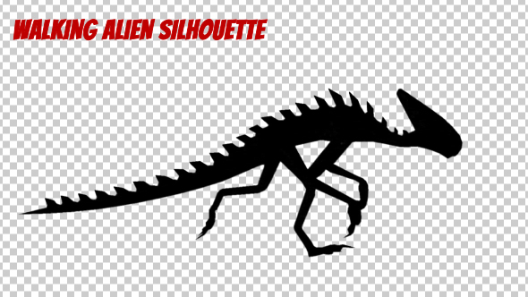 Alien Silhouette alt