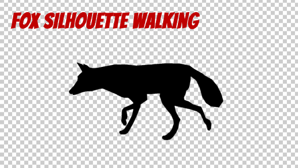 Fox Silhouette - Walk alt