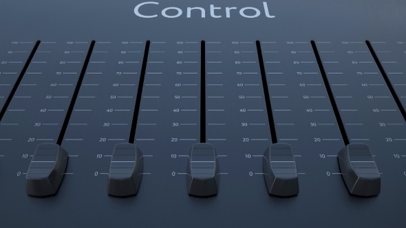 Sliding Fader with Control Inscription alt