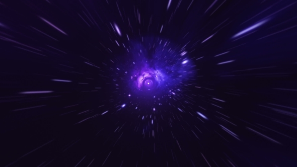 Magic Wormhole - a Twist in Outer Space Flight Into a Black Hole alt