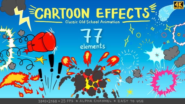 Classic Cartoon 2D Effects Pack