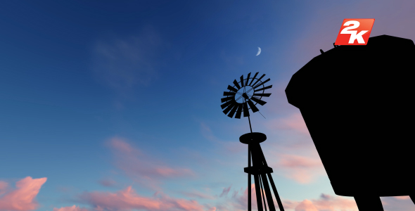Silhouette Windmill alt