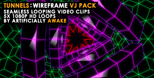 Tunnels - Wireframe