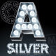 Silver Lamp Alphabet - GraphicRiver Item for Sale